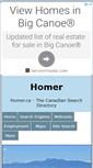 Mobile Screenshot of homer.ca